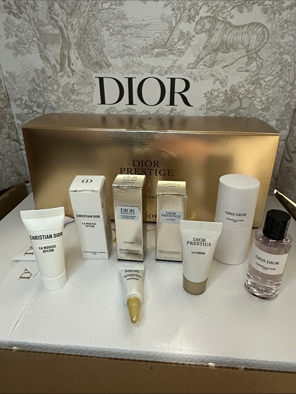 Dior Prestige Skincare & More-(5pcs Set)Dior Les Cotons,Box,Bag,Card,🤩🌸